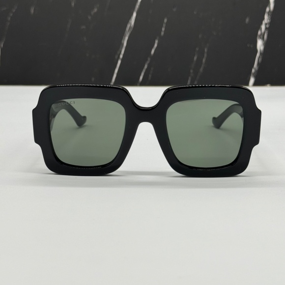 NEW GG1547S 001 GUCCI SQUARE WOMEN SUNGLASSES GUCCI BLACK EYEWEAR main image 6
